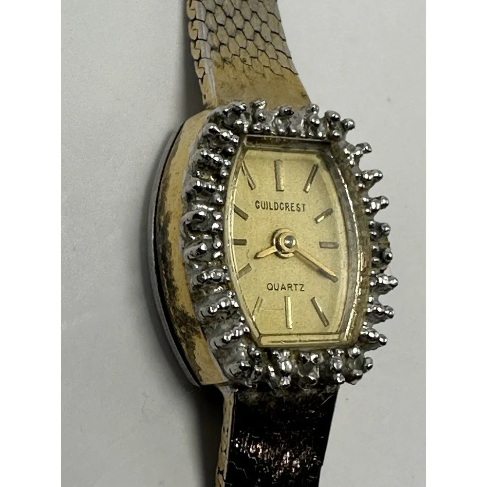 Guildcrest Ladies Watch New Battery‎ 15MM 6.5